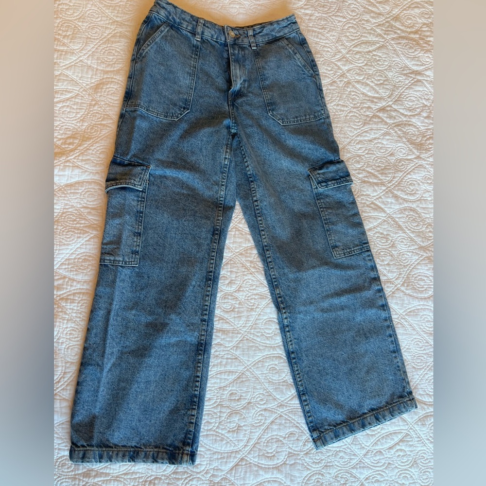 Mango - pocket cargo jeans